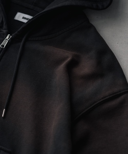 Heavy weight double zip hoodie / ヘビーウェイトダブルジップ