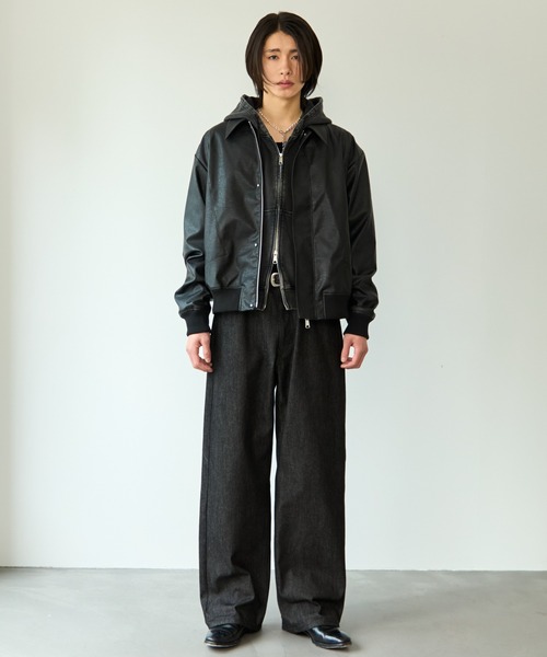 Heavy weight double zip hoodie / ヘビーウェイトダブルジップ