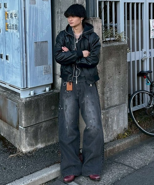 Heavy weight double zip hoodie / ヘビーウェイトダブルジップ