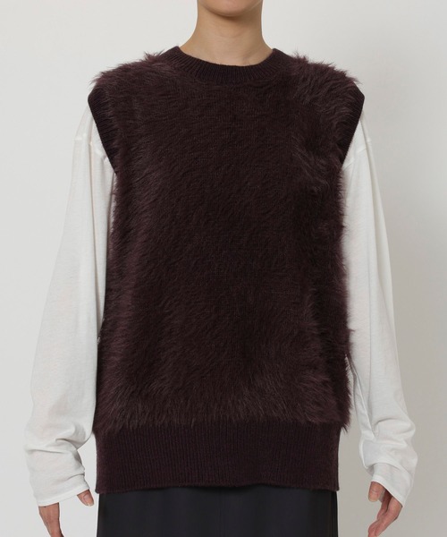 セール】ロングシャギーベスト（ベスト）｜BABYLONE（バビロン）の