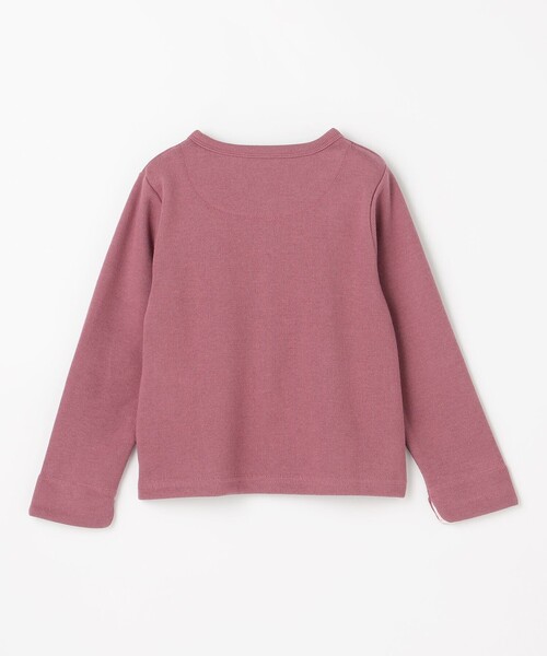 ANY（エニィ）の「まいにちスナップカーディガン（カーディガン/ボレロ・キッズ・アイボリー系/ライラック系/ピンク系/ブラック系・100/110/120/130）」の21枚目の写真