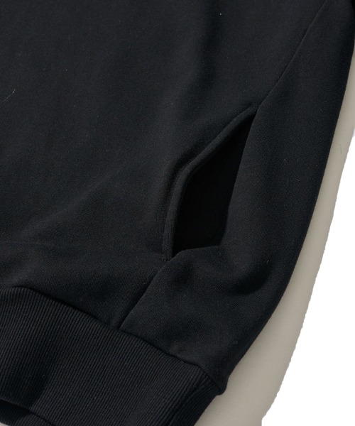 1piu1uguale3 RELAX（ウノピュウノウグァーレトレリラックス）の「【1PIU1UGUALE3 RELAX】ラインストーンカフス スウェットクルーネックプルオーバー（スウェット・メンズ・ベージュ/ブラック/グレー・X-LARGE/LARGE/MEDIUM）」の12枚目の写真