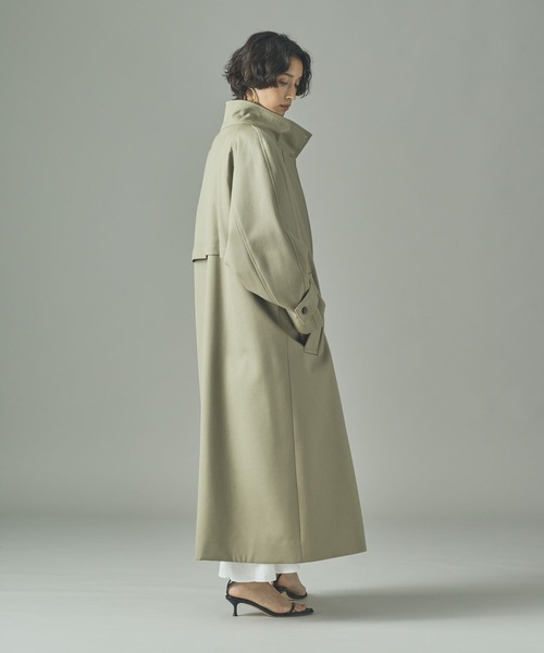 Curensology(カレンソロジー)/ウールパディングコート（トレンチ