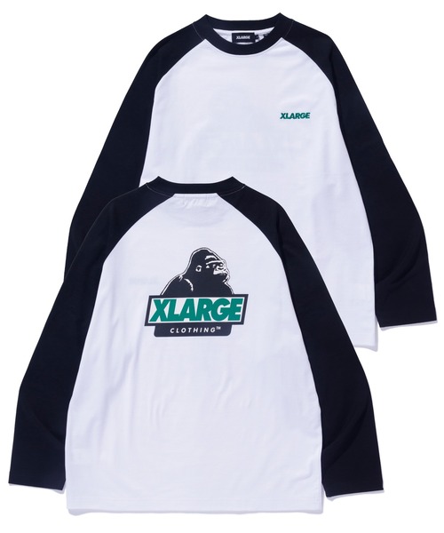 エクストララージ xlarge ロンT 長袖 Tシャツ L パープル XLARGE ロンT 