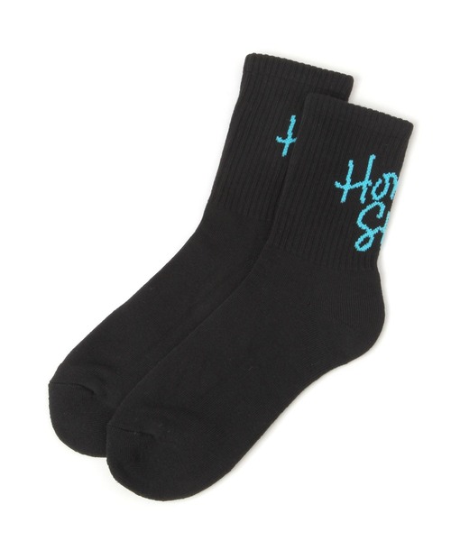 GEORGE'S(ジョージズ)の「カーシブソックス(23~25cm/26~28cm)(ソックス/靴下・メンズ・オフホワイト/ブラック/グレー・25cm~27cm/23cm~25cm)」の5枚目の写真