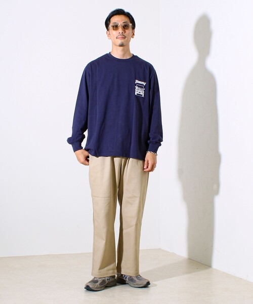 GLOSTER(グロスター)の「【人気シリーズ/UNISEX/4サイズ/5色展開】GOODNESS イージーパンツ(その他パンツ・メンズ・ブラック/ベージュ/レッド/オリーブ/グリーン系その他・S/M/L/XL)」の6枚目の写真
