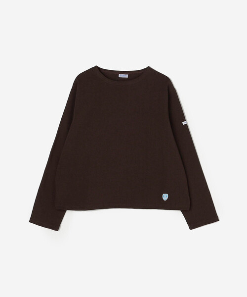 ORCIVAL(オーシバル)の「ORCIVAL | コットンロード クルーネックTシャツ WOMEN(Tシャツ/カットソー・レディース・アイボリー/グレイッシュベージュ/ブラック/ホワイト系その他5/ブラック系その他2/ブルー系その他5/グレー系その他/ダークブラウン/ブルー系その他/グリーン系その他/ブラック系その他/ベージュ系その他/レッド系その他/ブラウン系その他/イエロー系その他・1)」の8枚目の写真