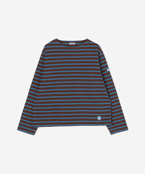 ORCIVAL(オーシバル)の「ORCIVAL | コットンロード クルーネックTシャツ WOMEN(Tシャツ/カットソー・レディース・アイボリー/グレイッシュベージュ/ブラック/ホワイト系その他5/ブラック系その他2/ブルー系その他5/グレー系その他/ダークブラウン/ブルー系その他/グリーン系その他/ブラック系その他/ベージュ系その他/レッド系その他/ブラウン系その他/イエロー系その他・1)」の9枚目の写真