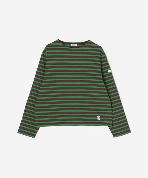 ORCIVAL(オーシバル)の「ORCIVAL | コットンロード クルーネックTシャツ WOMEN(Tシャツ/カットソー・レディース・アイボリー/グレイッシュベージュ/ブラック/ホワイト系その他5/ブラック系その他2/ブルー系その他5/グレー系その他/ダークブラウン/ブルー系その他/グリーン系その他/ブラック系その他/ベージュ系その他/レッド系その他/ブラウン系その他/イエロー系その他・1)」の12枚目の写真