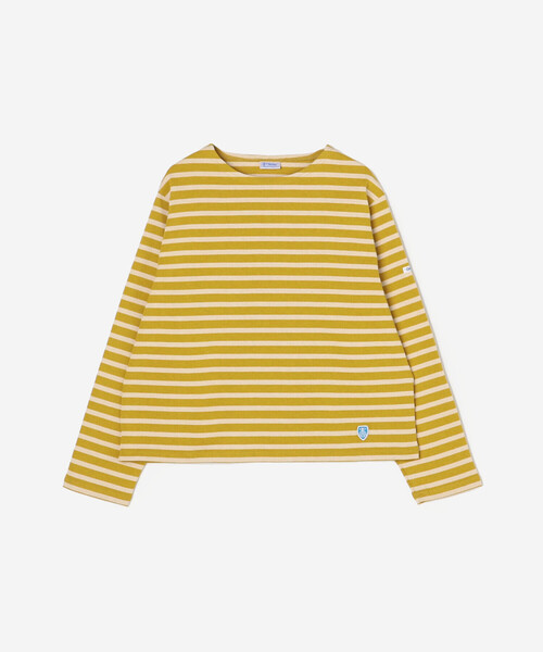 ORCIVAL(オーシバル)の「ORCIVAL | コットンロード クルーネックTシャツ WOMEN(Tシャツ/カットソー・レディース・アイボリー/グレイッシュベージュ/ブラック/ホワイト系その他5/ブラック系その他2/ブルー系その他5/グレー系その他/ダークブラウン/ブルー系その他/グリーン系その他/ブラック系その他/ベージュ系その他/レッド系その他/ブラウン系その他/イエロー系その他・1)」の14枚目の写真