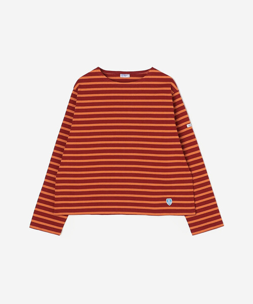 ORCIVAL(オーシバル)の「ORCIVAL | コットンロード クルーネックTシャツ WOMEN(Tシャツ/カットソー・レディース・アイボリー/グレイッシュベージュ/ブラック/ホワイト系その他5/ブラック系その他2/ブルー系その他5/グレー系その他/ダークブラウン/ブルー系その他/グリーン系その他/ブラック系その他/ベージュ系その他/レッド系その他/ブラウン系その他/イエロー系その他・1)」の15枚目の写真