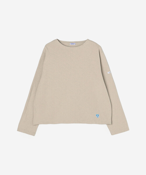 ORCIVAL(オーシバル)の「ORCIVAL | コットンロード クルーネックTシャツ WOMEN(Tシャツ/カットソー・レディース・アイボリー/グレイッシュベージュ/ブラック/ホワイト系その他5/ブラック系その他2/ブルー系その他5/グレー系その他/ダークブラウン/ブルー系その他/グリーン系その他/ブラック系その他/ベージュ系その他/レッド系その他/ブラウン系その他/イエロー系その他・1)」の11枚目の写真