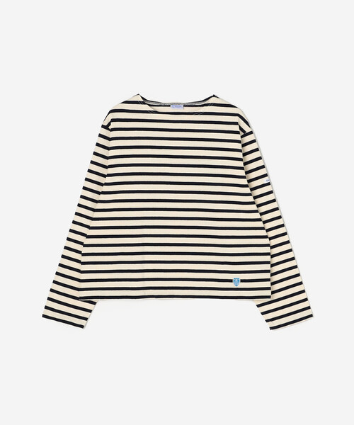 ORCIVAL(オーシバル)の「ORCIVAL | コットンロード クルーネックTシャツ WOMEN(Tシャツ/カットソー・レディース・アイボリー/グレイッシュベージュ/ブラック/ホワイト系その他5/ブラック系その他2/ブルー系その他5/グレー系その他/ダークブラウン/ブルー系その他/グリーン系その他/ブラック系その他/ベージュ系その他/レッド系その他/ブラウン系その他/イエロー系その他・1)」の3枚目の写真