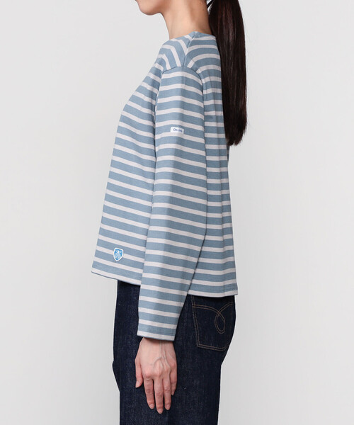 ORCIVAL(オーシバル)の「ORCIVAL | コットンロード クルーネックTシャツ WOMEN(Tシャツ/カットソー・レディース・アイボリー/グレイッシュベージュ/ブラック/ホワイト系その他5/ブラック系その他2/ブルー系その他5/グレー系その他/ダークブラウン/ブルー系その他/グリーン系その他/ブラック系その他/ベージュ系その他/レッド系その他/ブラウン系その他/イエロー系その他・1)」の19枚目の写真