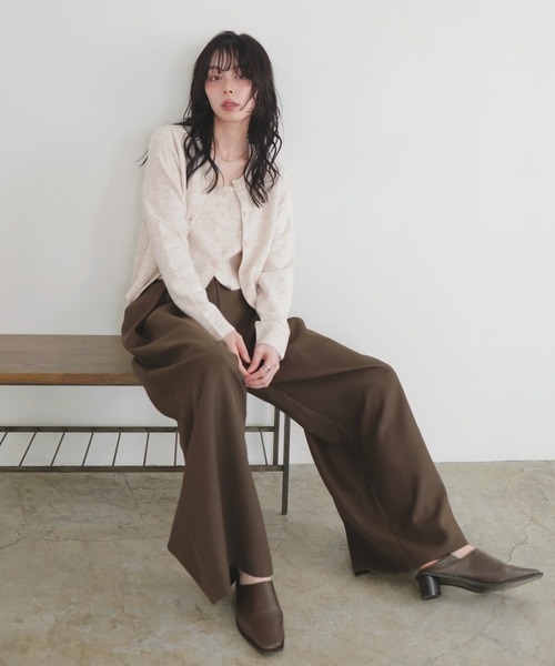 LIAN（リアン）の「ビスチェセットニットカーディガン（ニット