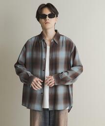 SENSE OF PLACE by URBAN RESEARCH | オンブレーチェックレギュラーカラーシャツ(シャツ/ブラウス)