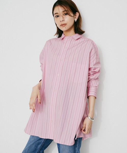 TICCA】スクエアビッグシャツ（シャツ/ブラウス）｜UNTITLED（アン