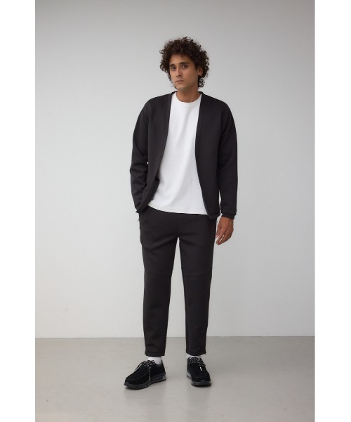 AZUL by moussy(アズールバイマウジー)の「ダブルニットカーディガン(カーディガン/ボレロ・メンズ・ダークネイビー/ブラック/ベージュ/グレー・SMALL/MEDIUM/LARGE)」の7枚目の写真