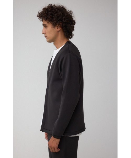 AZUL by moussy(アズールバイマウジー)の「ダブルニットカーディガン(カーディガン/ボレロ・メンズ・ダークネイビー/ブラック/ベージュ/グレー・SMALL/MEDIUM/LARGE)」の9枚目の写真