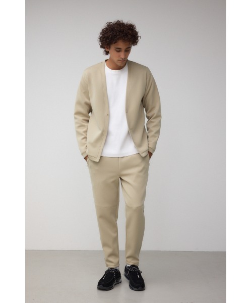 AZUL by moussy(アズールバイマウジー)の「ダブルニットカーディガン(カーディガン/ボレロ・メンズ・ダークネイビー/ブラック/ベージュ/グレー・SMALL/MEDIUM/LARGE)」の19枚目の写真