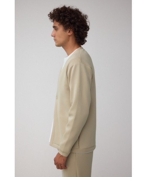 AZUL by moussy(アズールバイマウジー)の「ダブルニットカーディガン(カーディガン/ボレロ・メンズ・ダークネイビー/ブラック/ベージュ/グレー・SMALL/MEDIUM/LARGE)」の21枚目の写真