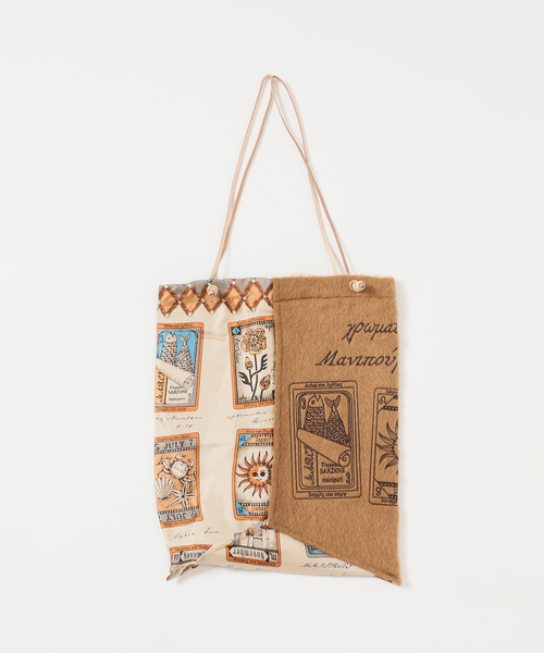manipuri（マニプリ）の「manipuri マニプリ 刺繍プリントトートL 0153252205（トートバッグ・レディース・グレー・FREE）」の3枚目の写真
