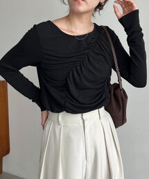 CAPRICIEUX LE'MAGE | シャーリングロンT(Tシャツ/カットソー)