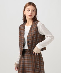 チェック ジレ」に該当するベストファッション通販 - ZOZOTOWN