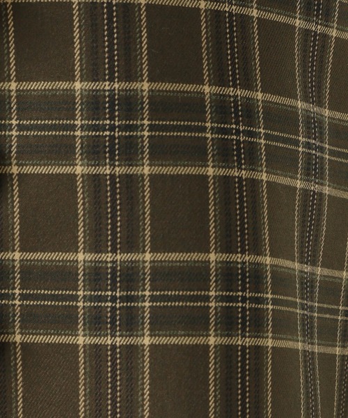 BAYFLOW（ベイフロー）の「[セットアップで着用可能]チェックベスト（ベスト・レディース・ブラウン/カーキ・FREE）」の17枚目の写真