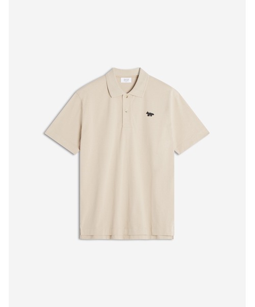 Maison Kitsune（メゾンキツネ）の「PROFILE FOX COMFORT POLO（ポロシャツ・メンズ・ベージュ・XL/L/M/S/XS）」の2枚目の写真