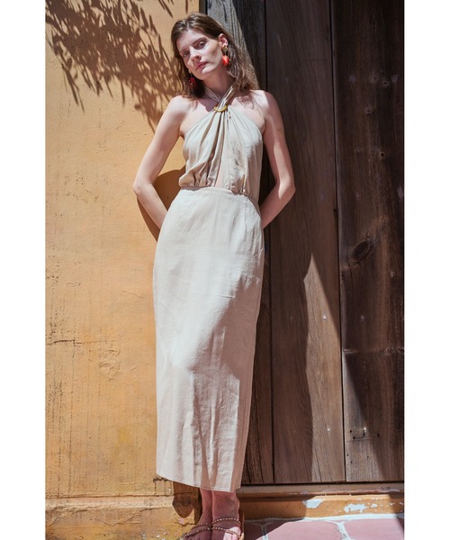 Ameri VINTAGE🤎シースルーバックプリーツトレンチコート