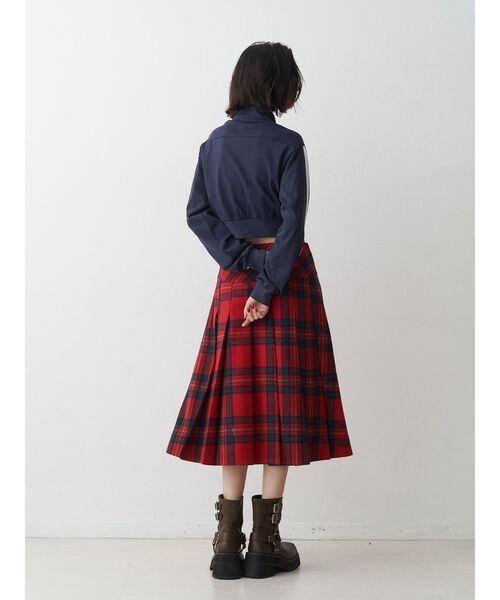 jouetie（ジュエティ）の「【WEB限定】フリルトラックジャケット（ジャージ・レディース・ネイビー・MEDIUM）」の6枚目の写真