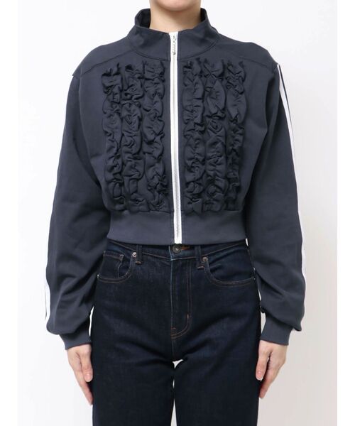 jouetie フリルトラックジャケット M ネイビー WEB限定】フリルトラックジャケット（ジャージ）｜jouetie