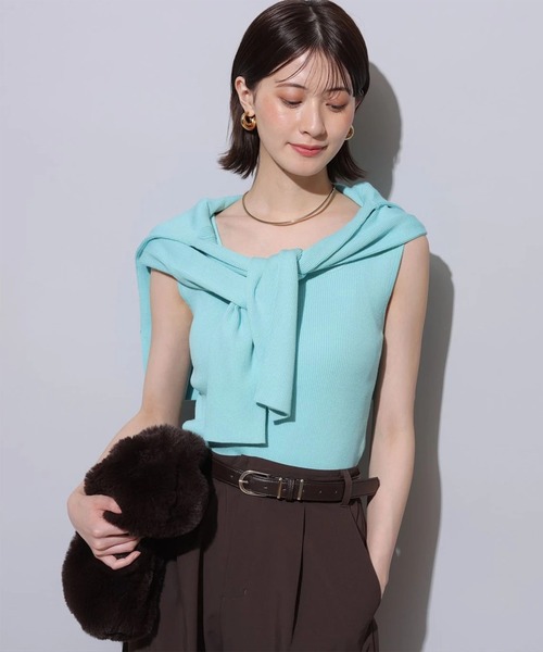 完売品☘️Arpege story☘️ 襟付きジャケットカーデ シャツドッキング襟付きカーデ | カーデ | Arpege story