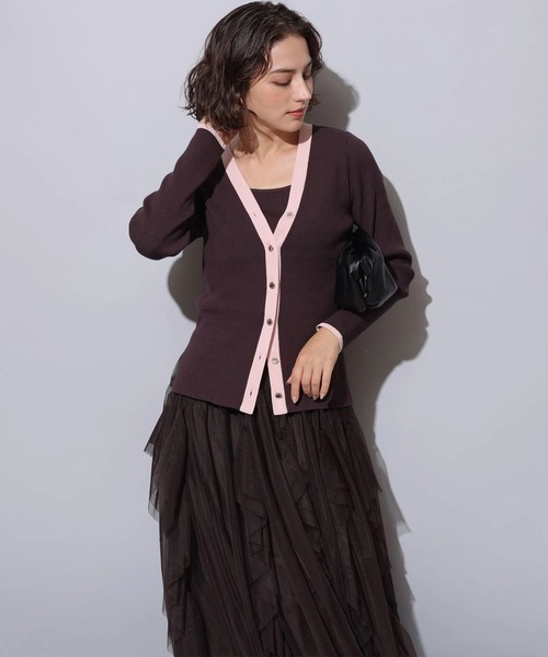 【新品タグ付き】Arpege story シアーラメカーデアンサンブル グリーン 新品】Arpege story アルページュ ストーリーシアーラメカーデ