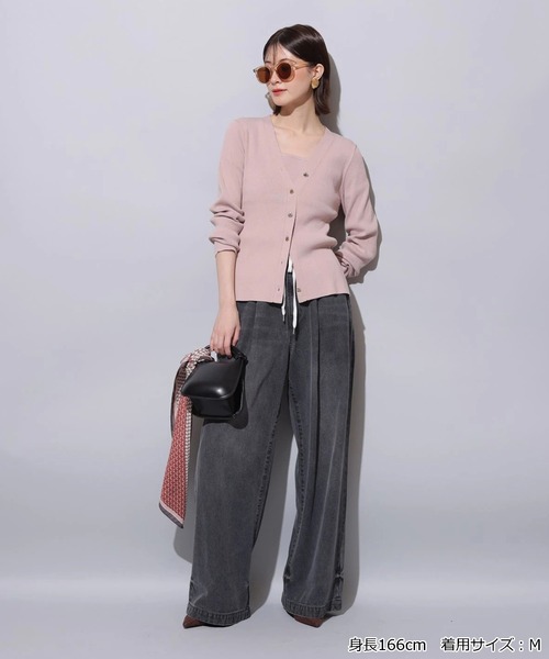 アルページュストーリー　ラメリブニット　ピンク アルページュストーリー ラメリブニット ピンク - メルカリ