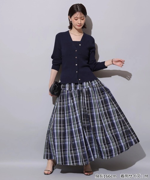 Arpege story 新品未使用　タグ付き　ポロ衿カーデアンサンブル　完売品 セール アルページュストーリー 新品正規品 ポロ衿カーディガン