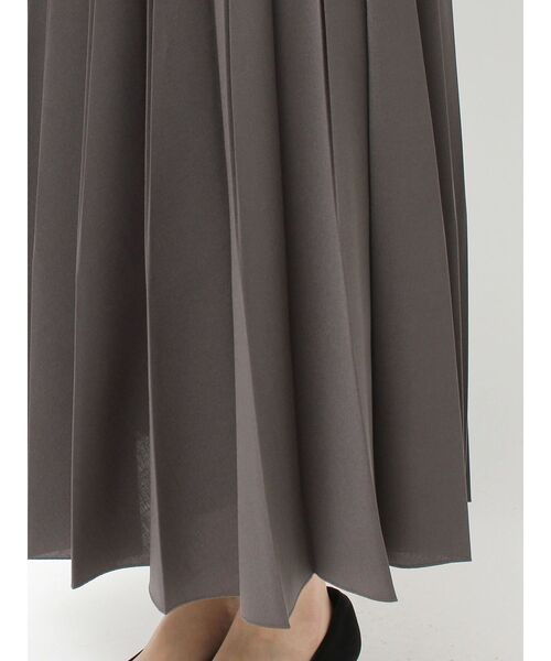 TONAL(トーナル)の「ハンドプリーツスカート(スカート・レディース・ピンク/チャコールグレー/アイボリー・SMALL/MEDIUM)」の15枚目の写真