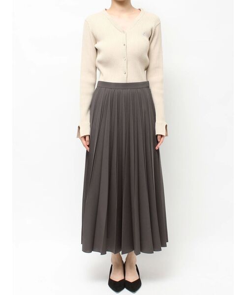 TONAL(トーナル)の「ハンドプリーツスカート(スカート・レディース・ピンク/チャコールグレー/アイボリー・SMALL/MEDIUM)」の17枚目の写真