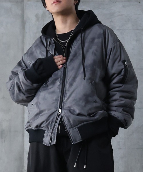 セール】AW ヴィンテージスモークウォッシュ柄 アブストラクト柄