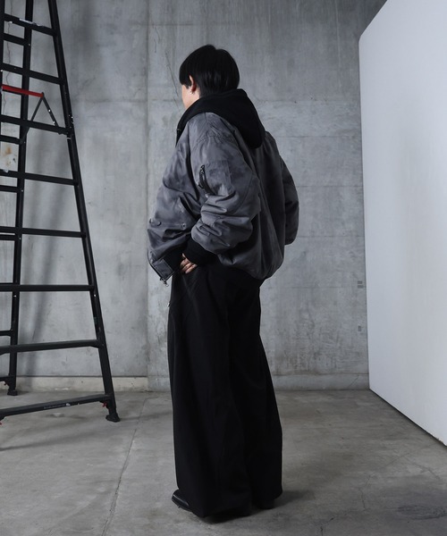 未使用タグ付✨FORMO ブルゾン　21S 完売　MA-1 ブルゾン　黒 作業服・作業用品 フライトブルゾン 桑和 SOWAG.GROUND0014-00【サン