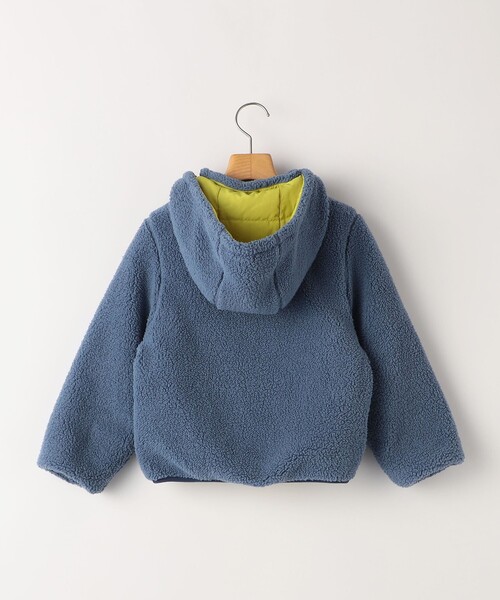 SHIPS KIDS:100～130cm/〈洗濯機可能〉ボア リバーシブル ジャケット