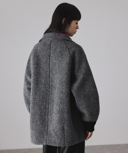 ADAM ET ROPE'（アダムエロペ）の「ヘリンボンツイードボンディング