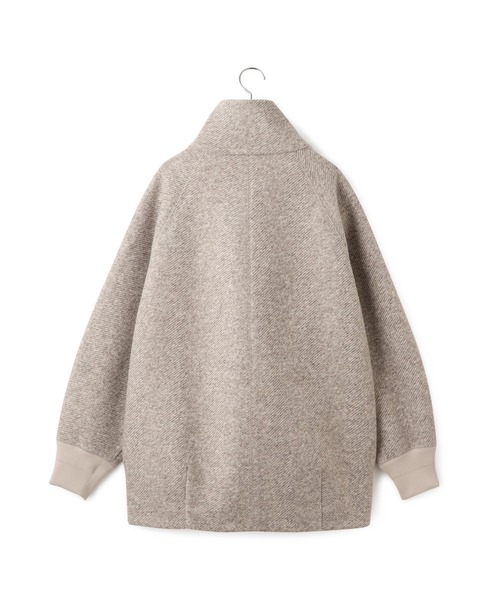 ヘリンボンツイードボンディングコーディガン（その他アウター）｜ADAM