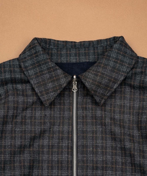 Zooodle（ズードル）の「Reversible Suede Blouson - リバーシブルスウェードブルゾン -（ブルゾン・メンズ・ネイビー/ブラウン・LARGE/MEDIUM）」の20枚目の写真