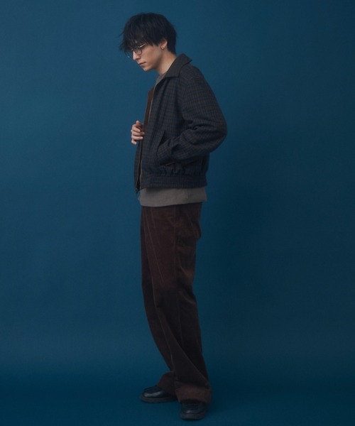 Zooodle（ズードル）の「Reversible Suede Blouson - リバーシブルスウェードブルゾン -（ブルゾン・メンズ・ネイビー/ブラウン・LARGE/MEDIUM）」の11枚目の写真