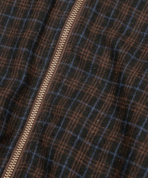Zooodle（ズードル）の「Reversible Suede Blouson - リバーシブルスウェードブルゾン -（ブルゾン・メンズ・ネイビー/ブラウン・LARGE/MEDIUM）」の9枚目の写真