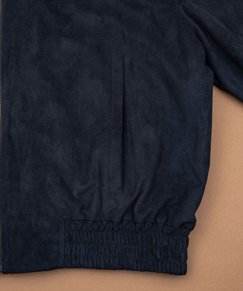 Zooodle（ズードル）の「Reversible Suede Blouson - リバーシブルスウェードブルゾン -（ブルゾン・メンズ・ネイビー/ブラウン・LARGE/MEDIUM）」の15枚目の写真