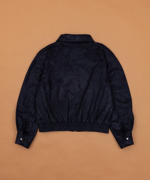 Zooodle（ズードル）の「Reversible Suede Blouson - リバーシブルスウェードブルゾン -（ブルゾン・メンズ・ネイビー/ブラウン・LARGE/MEDIUM）」の11枚目の写真