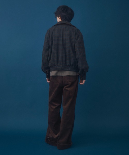 Zooodle（ズードル）の「Reversible Suede Blouson - リバーシブルスウェードブルゾン -（ブルゾン・メンズ・ネイビー/ブラウン・LARGE/MEDIUM）」の12枚目の写真